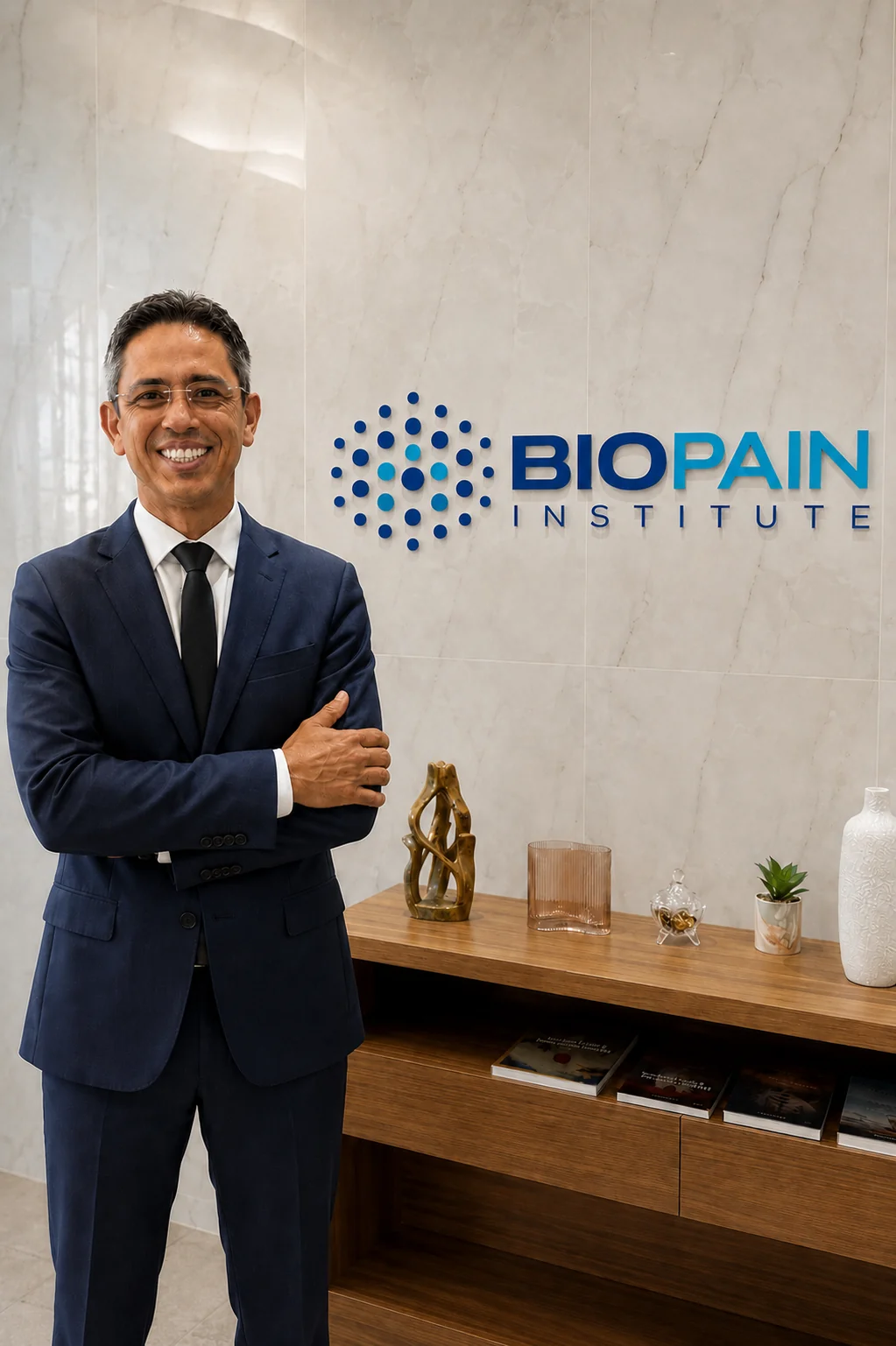 Dr. João Paulo analisando exames com tecnologia de ponta